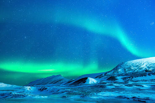 An image of the aurora
